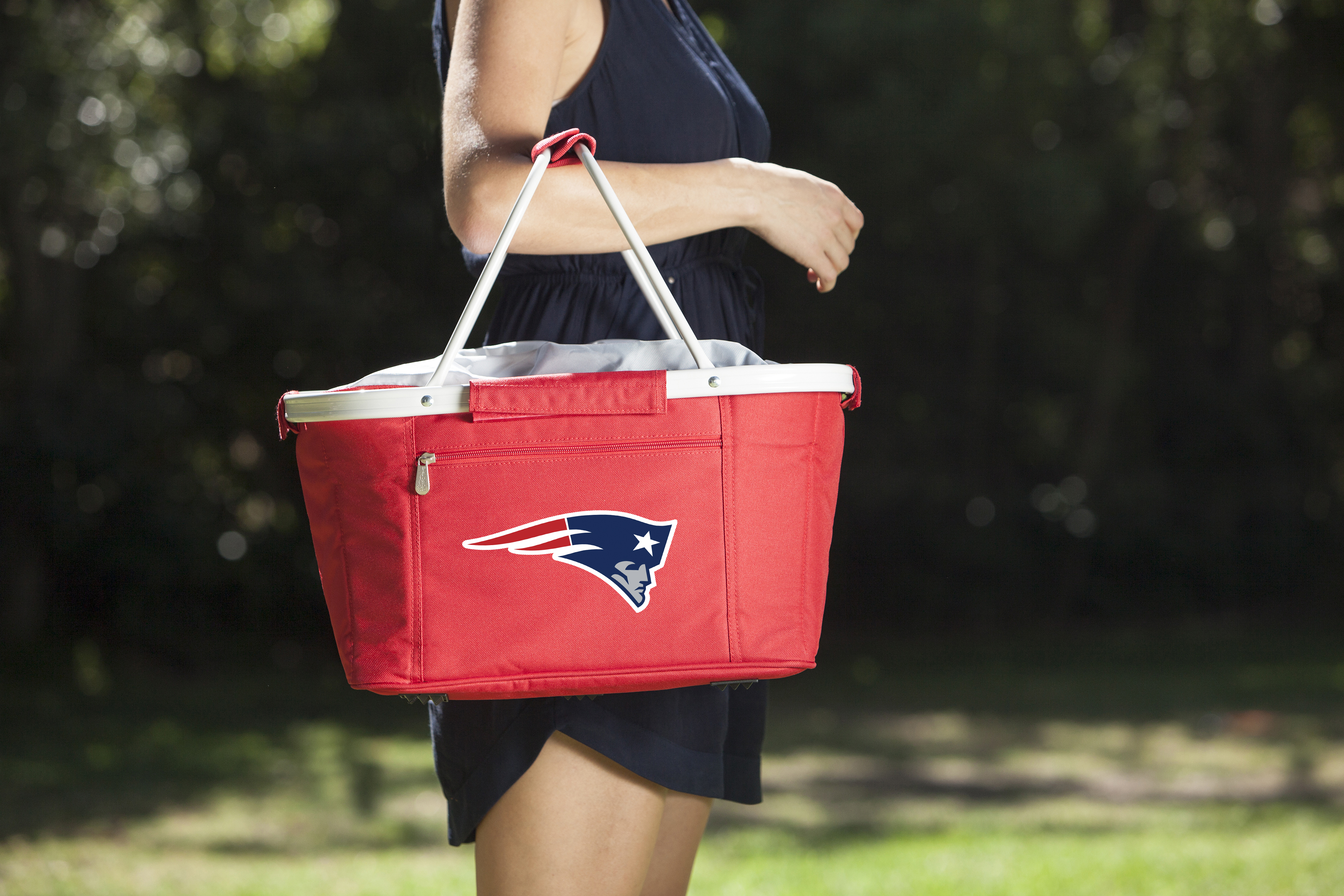 New England Patriots - Metro Basket Collapsible Cooler Tote
