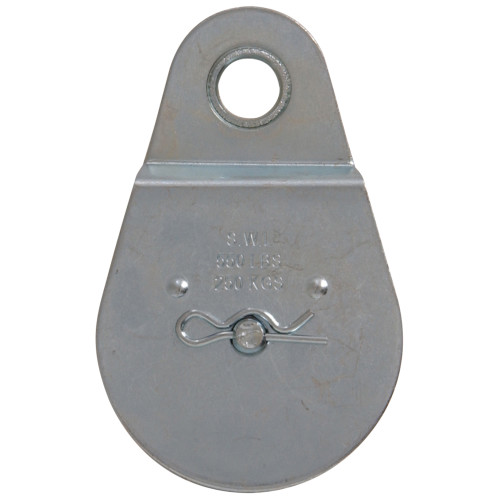 Hardware Essentials Single Sheave Fixed Pulley Zinc 2 12