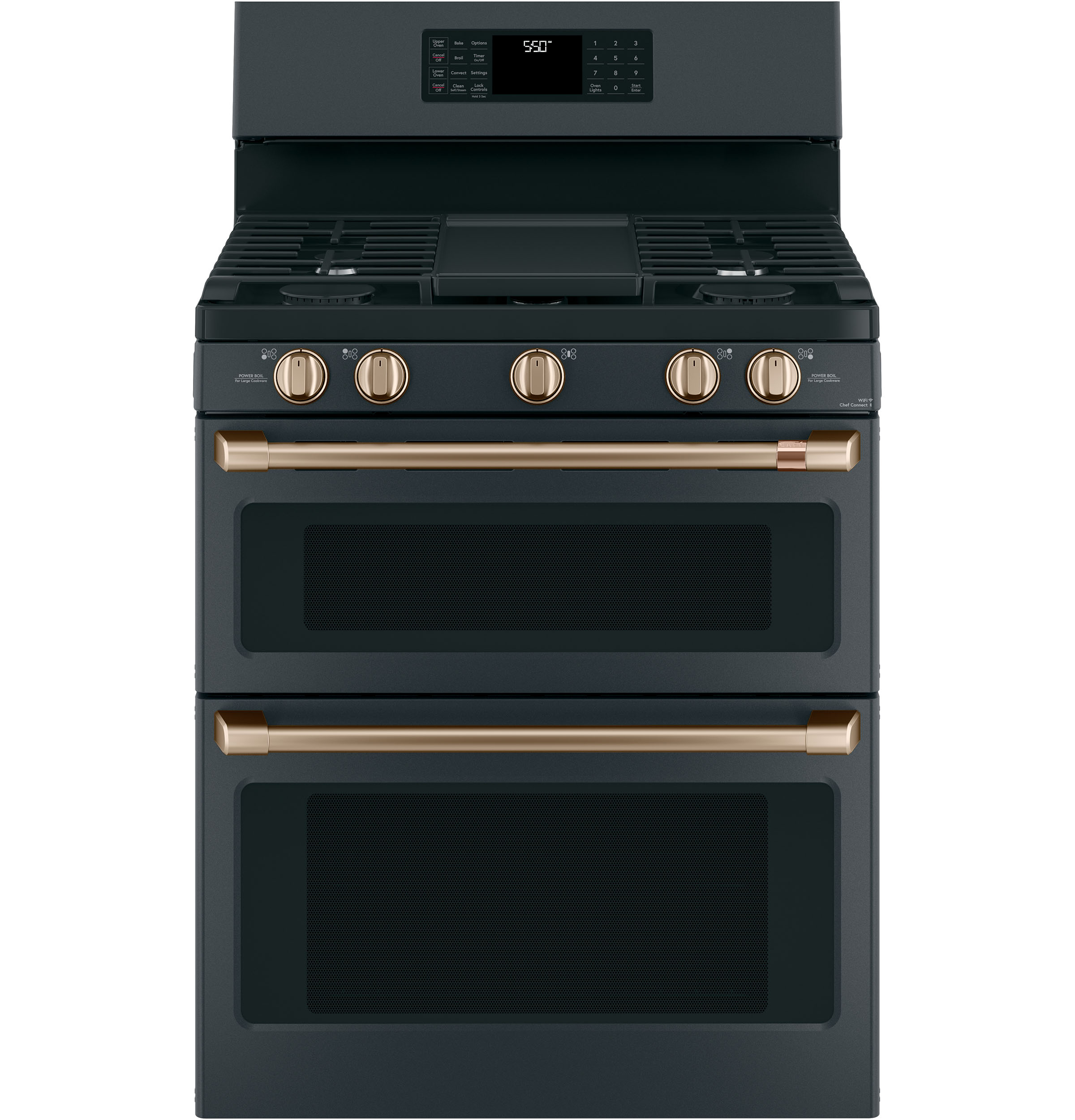 Freestanding Gas Knobs,Hndls Brushed Bronze — Not Connectable view 3