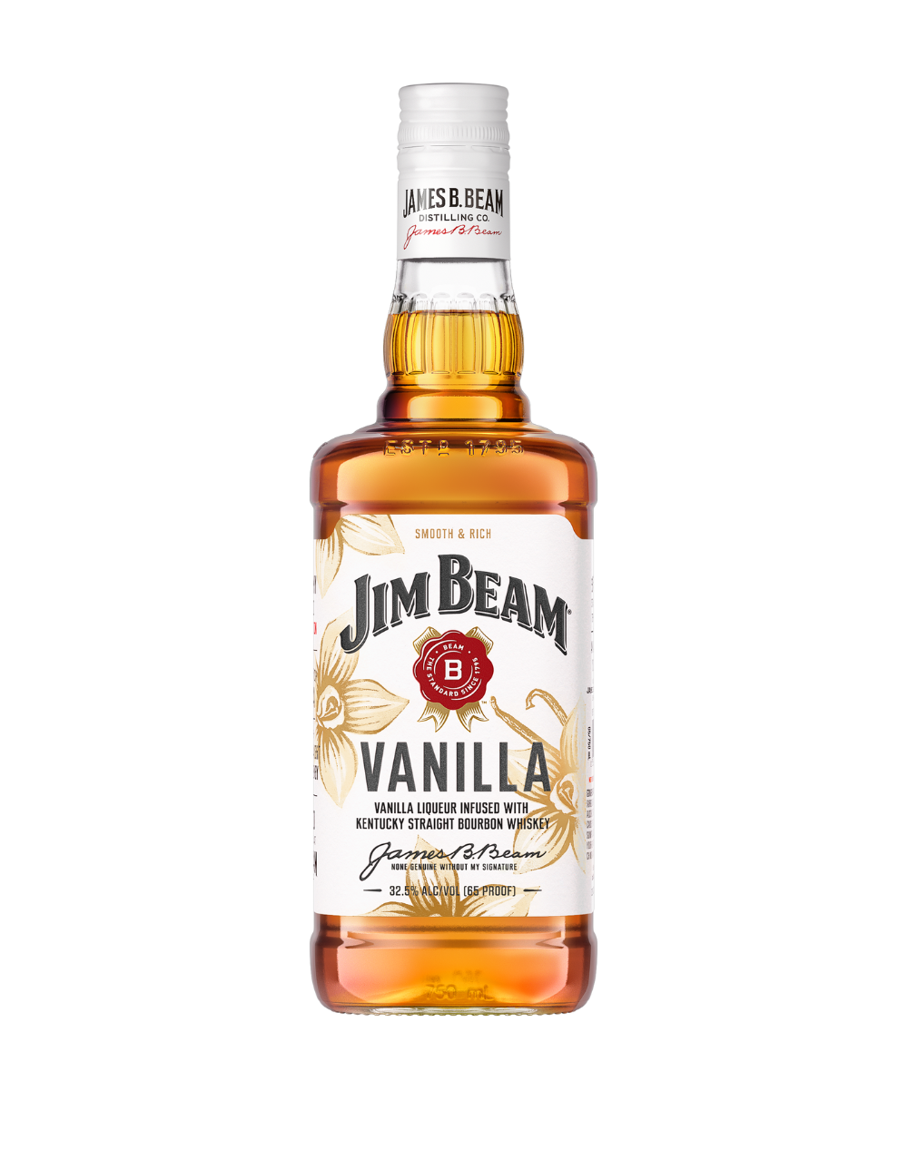 JIM BEAM VANILLA BOURBON WHISKEY