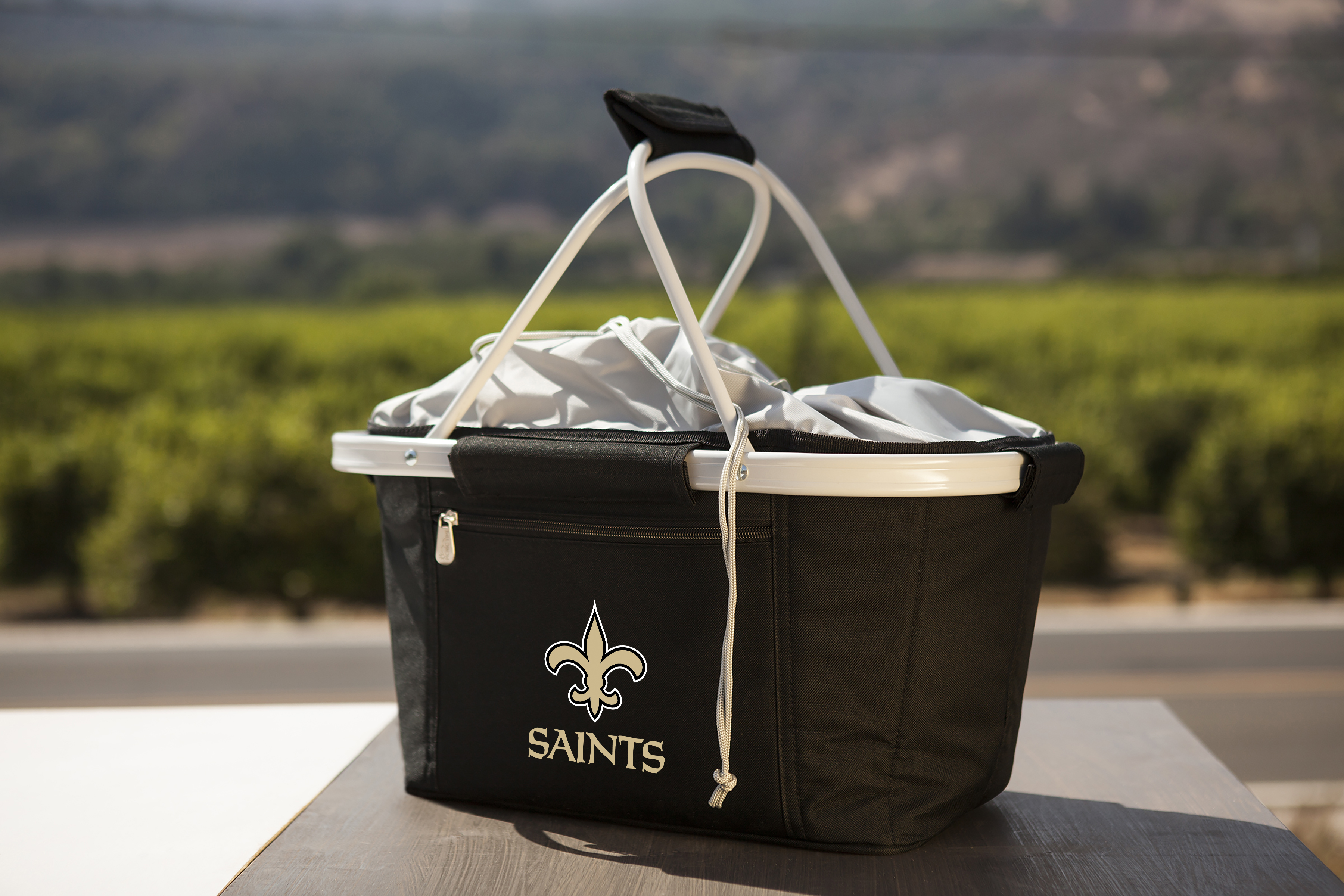 New Orleans Saints - Metro Basket Collapsible Cooler Tote