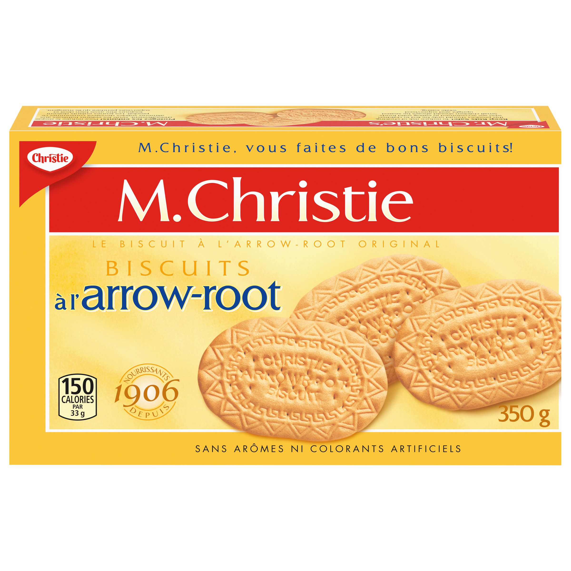 Christie Arrowroot Biscuits 350G-thumbnail-3