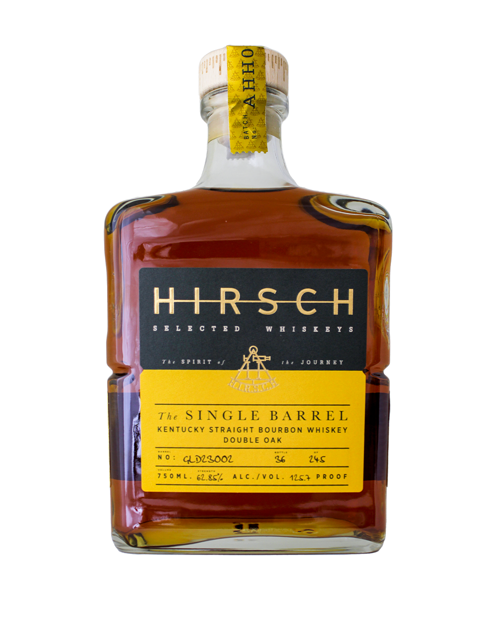 HIRSCH SINGLE BARREL DOUBLE OAK BOURBON S2B4