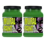 LIGHT BLUE (2 EA) MURAL PAINT PINT CAMO