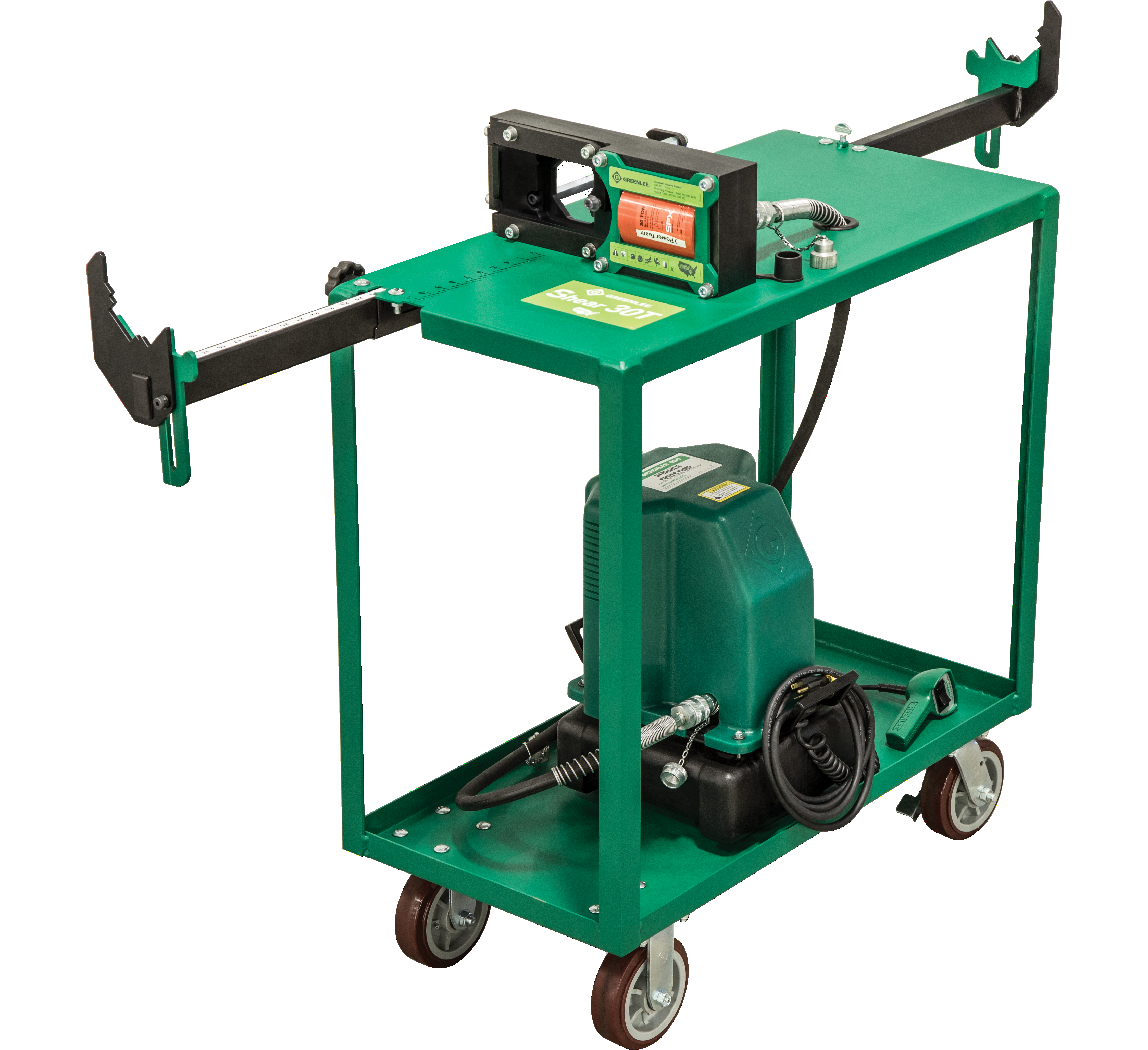 Product image for GREENLEE GLSS980KIT-B 30T SHEARING STATION W/980 ELECTRIC HYDRLC PUMP