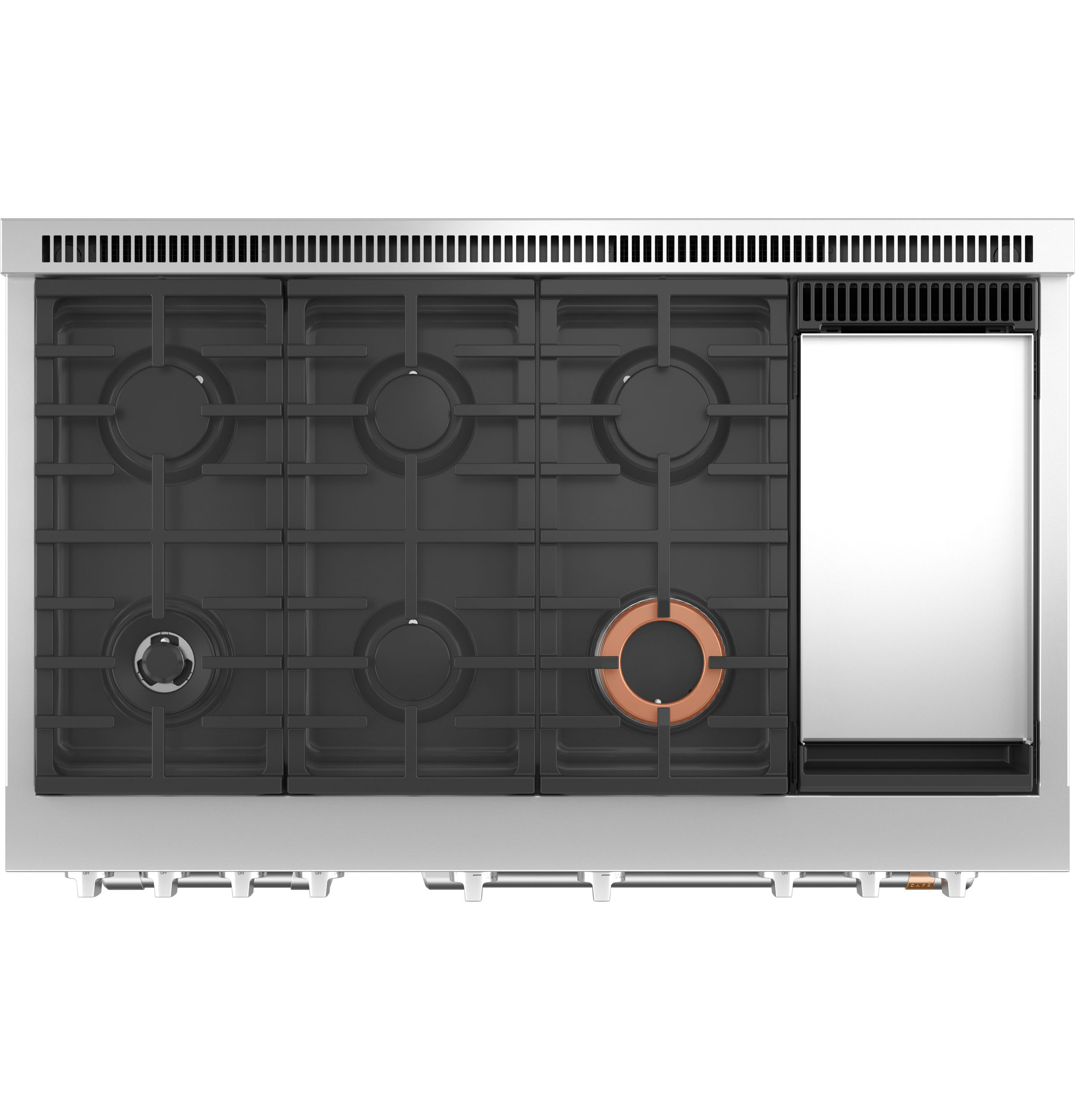 48" Width — 6 Burners — Dual Fuel — Conv — ADA Compliant — Connectable via built-in WiFi view 6