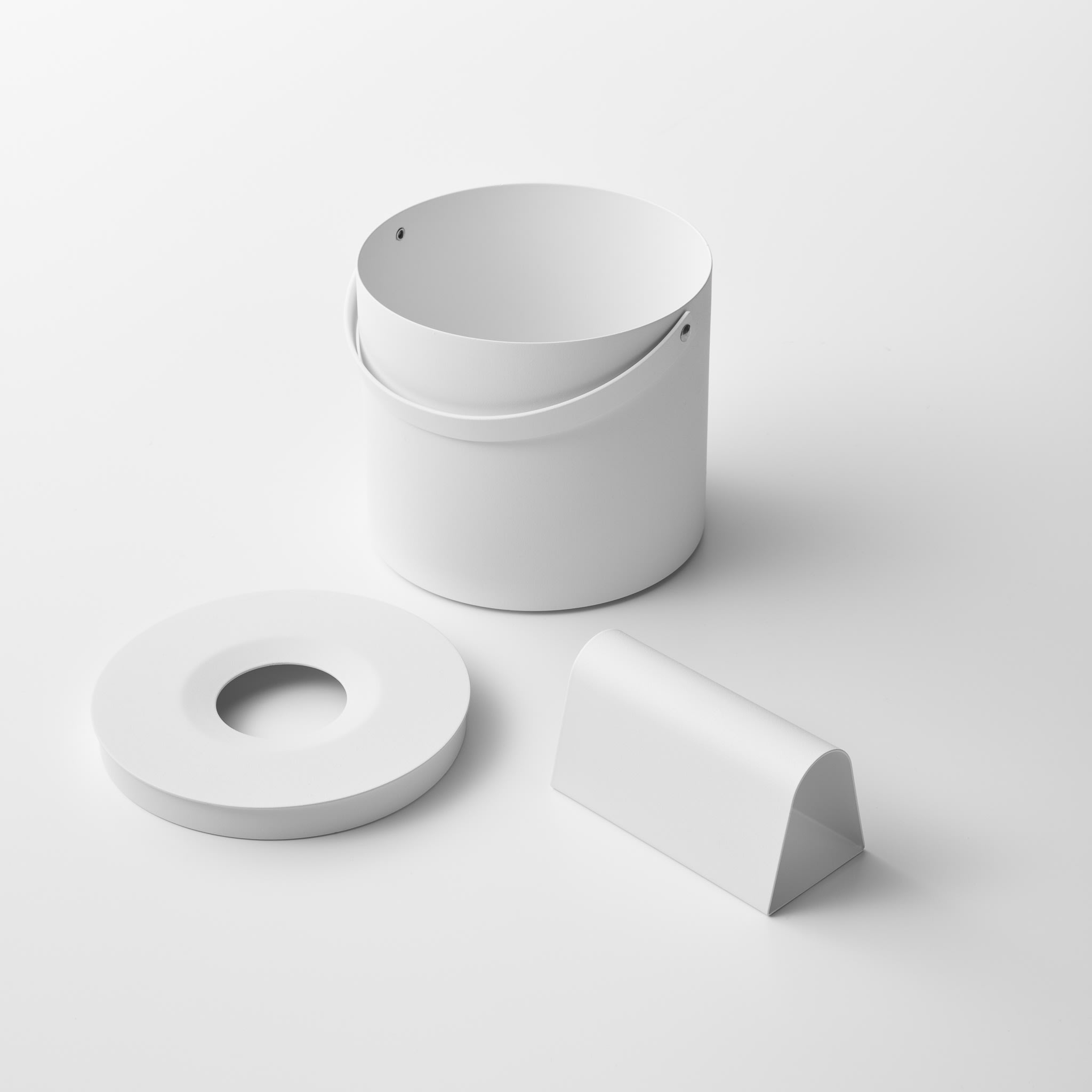 Tissue Case Round with Handle : Smart Lift