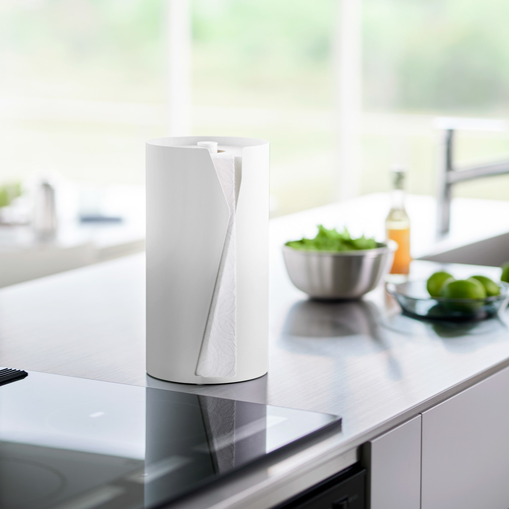 Paper Towel Holder Round : Hygienic Storage