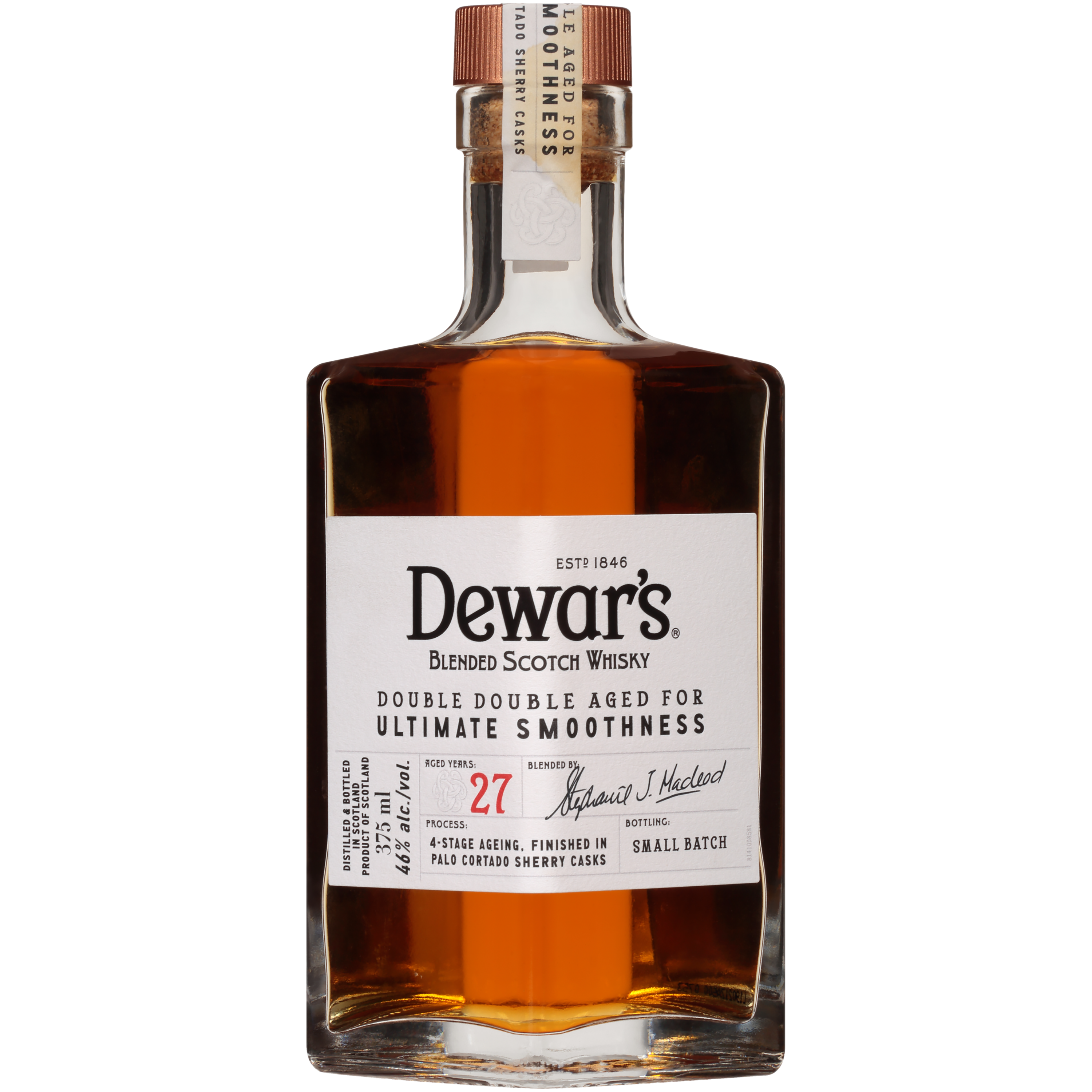 DEWAR'S DOUBLE DOUBLE 27 YEAR OLD