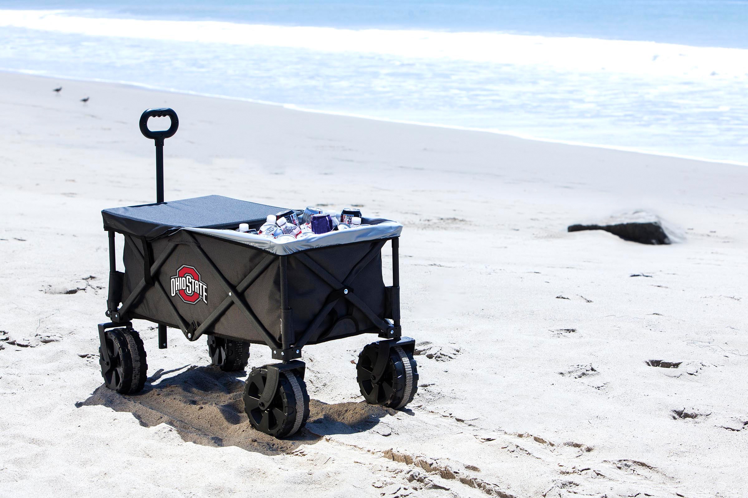 Ohio State Buckeyes - Adventure Wagon Elite All-Terrain Portable Utility Wagon