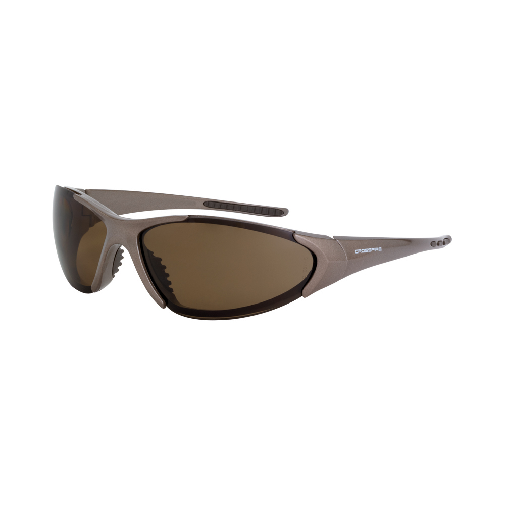Core Premium Safety Eyewear - Mocha Brown Frame - Polarized Brown Lens