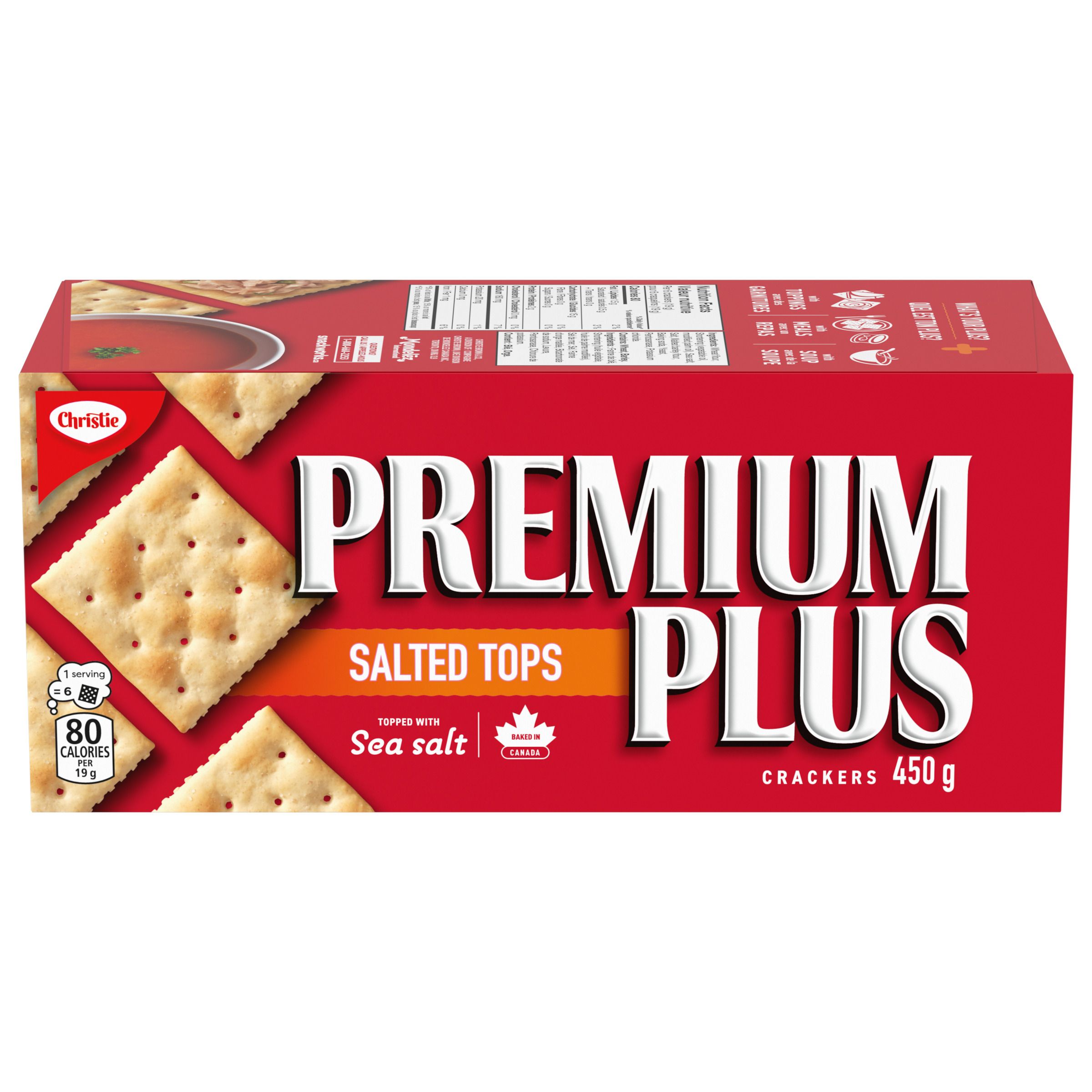 Premium Plus Salted Tops Crackers 450 G
