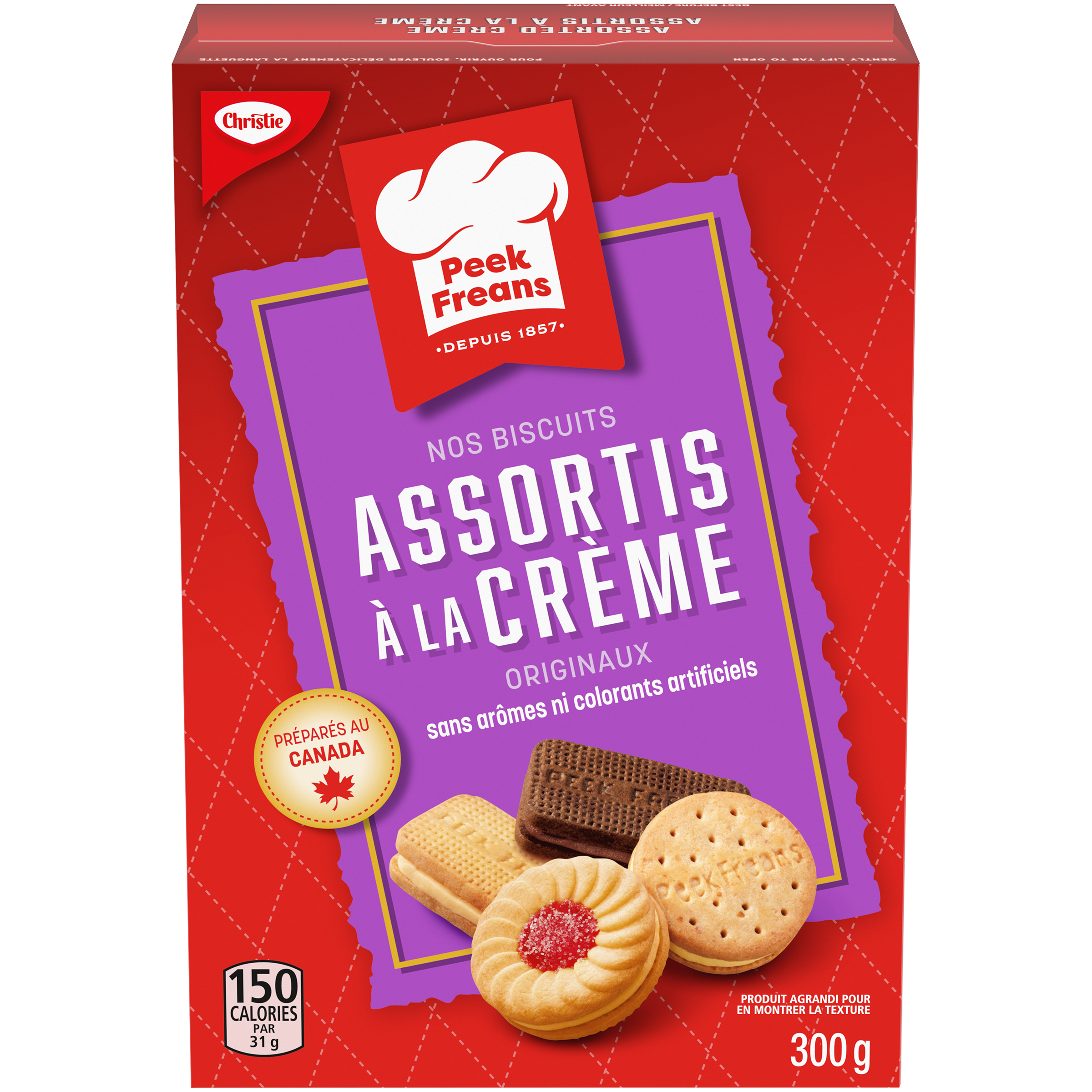 Peek Freans Crème Assortie Biscuits Et Craquelins 300 G