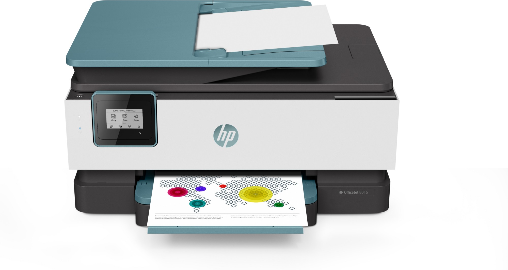 Refurbished Hp Officejet 8015 All In One Inkjet Printer