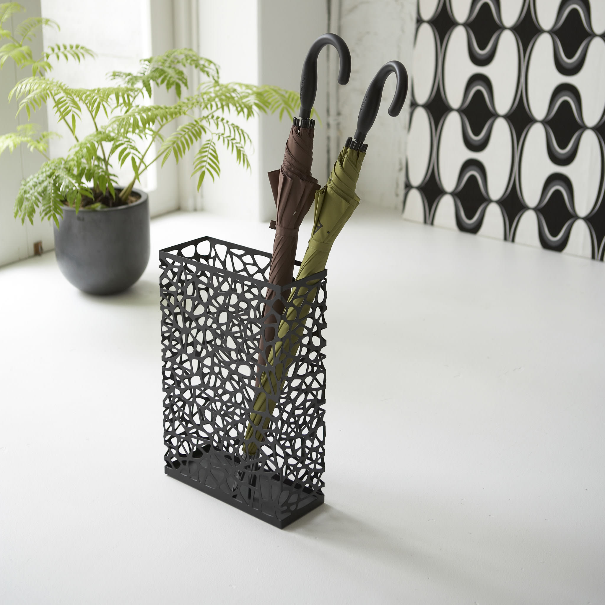 Wide Umbrella Stand : Large Capacity