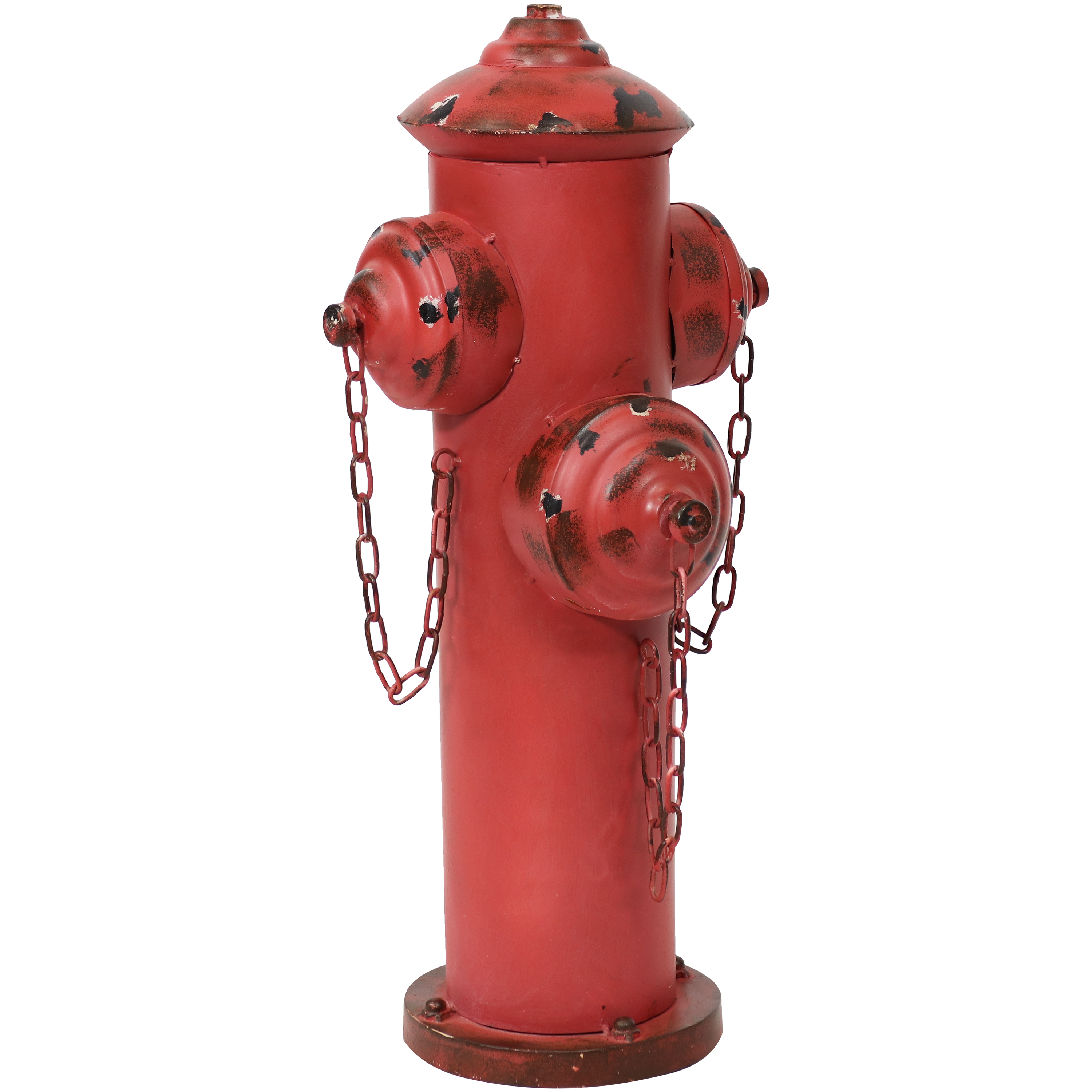 Metal Fire Hydrant Outdoor Statue