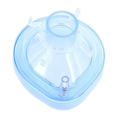 Premium Soft Plusâ„¢ Anesthesia Mask, Child w/Inflation Valve and Clear Hook Ring