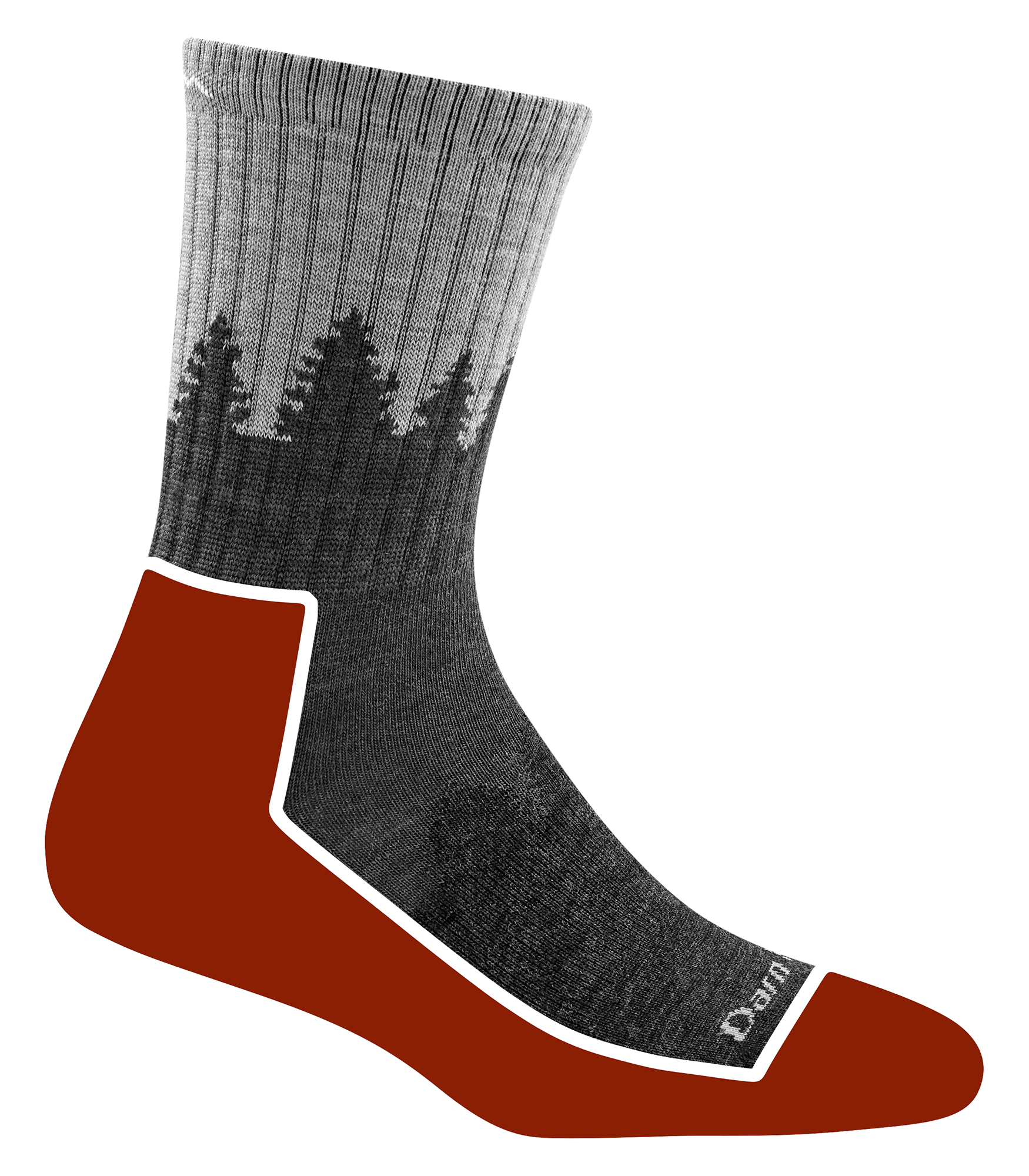 Cushion Location: Cushion in the Hike/Trek category features terry loops under the foot reaching …