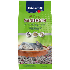 Image of Vitakraft Natural Sand Bath for Chinchilla/Degu/Gerbil 2.2lb