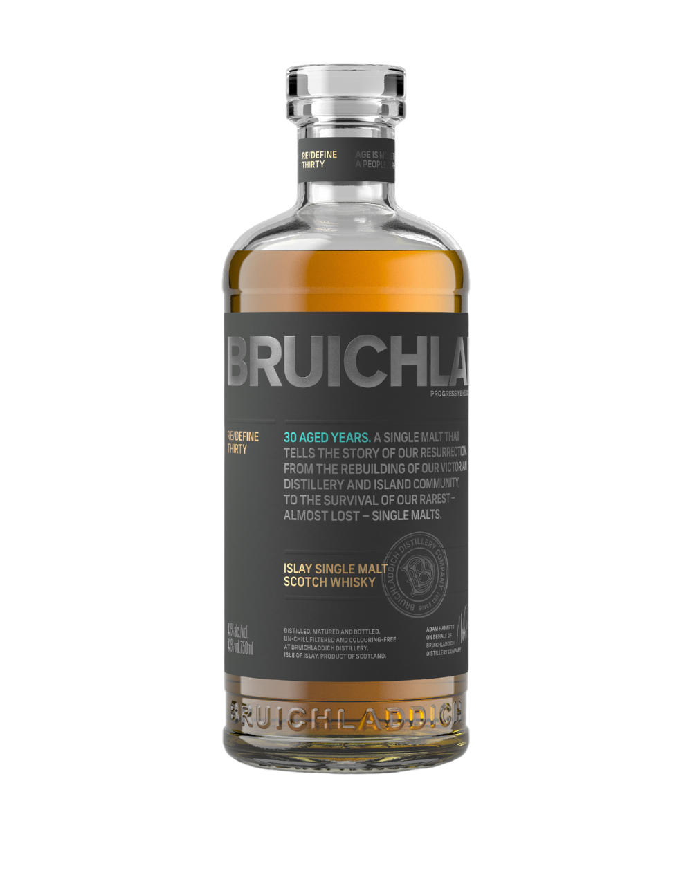 BRUICHLADDICH® THIRTY SINGLE MALT SCOTCH WHISKY