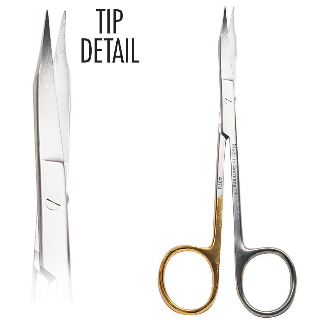 ACE Goldman Fox Scissors, S shaped, super cut tips