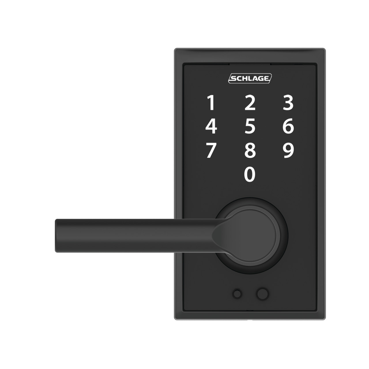 Schlage Touch™ Keyless Touchscreen Lever with Broadway Lever