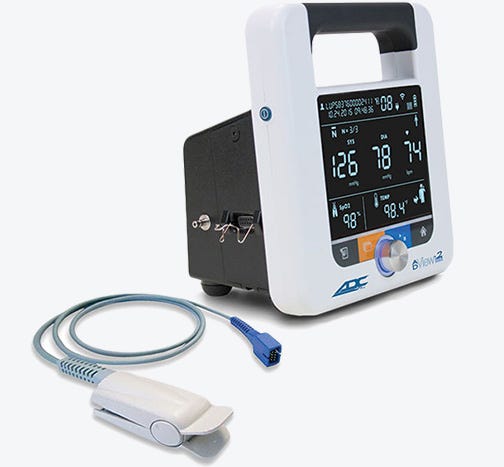 ADView® 2 Modular Diagnostic Station with Blood Pressure, and Pulse Oximetry Module