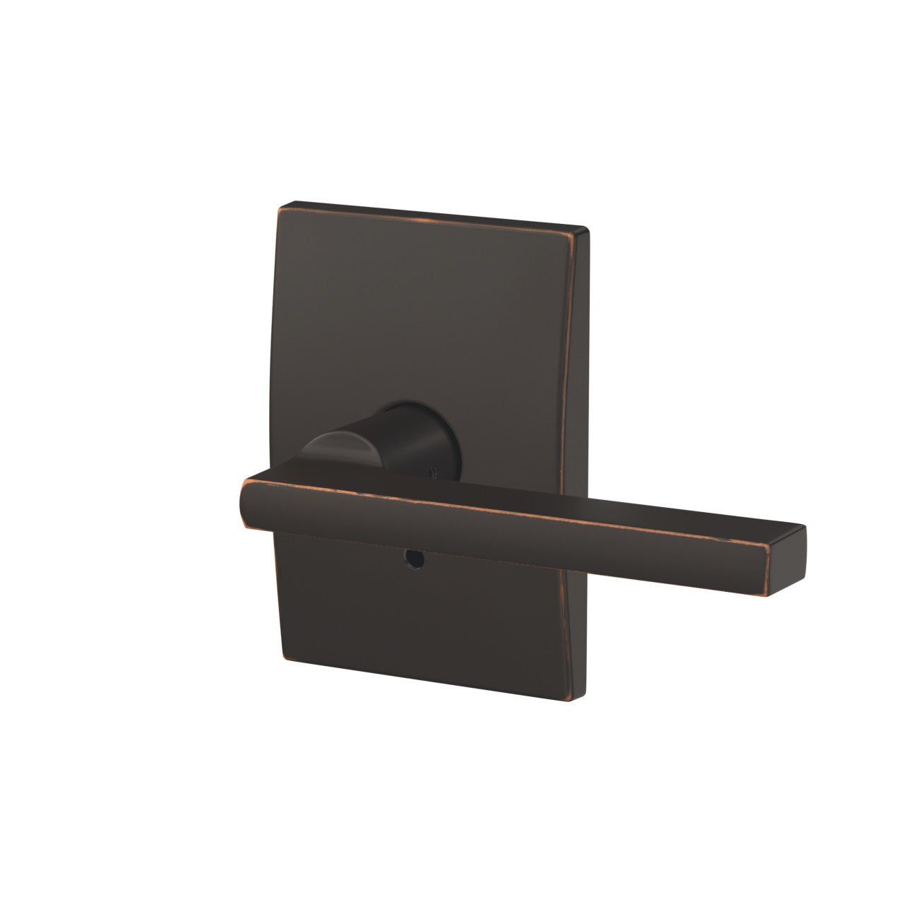 Custom Latitude Lever Combined Interior Hall-Closet and Bed-Bath Lock