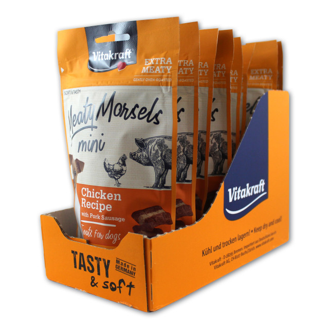 Alt-Image showing Meaty Morsels Mini Chicken Recipe with Pork Sausage