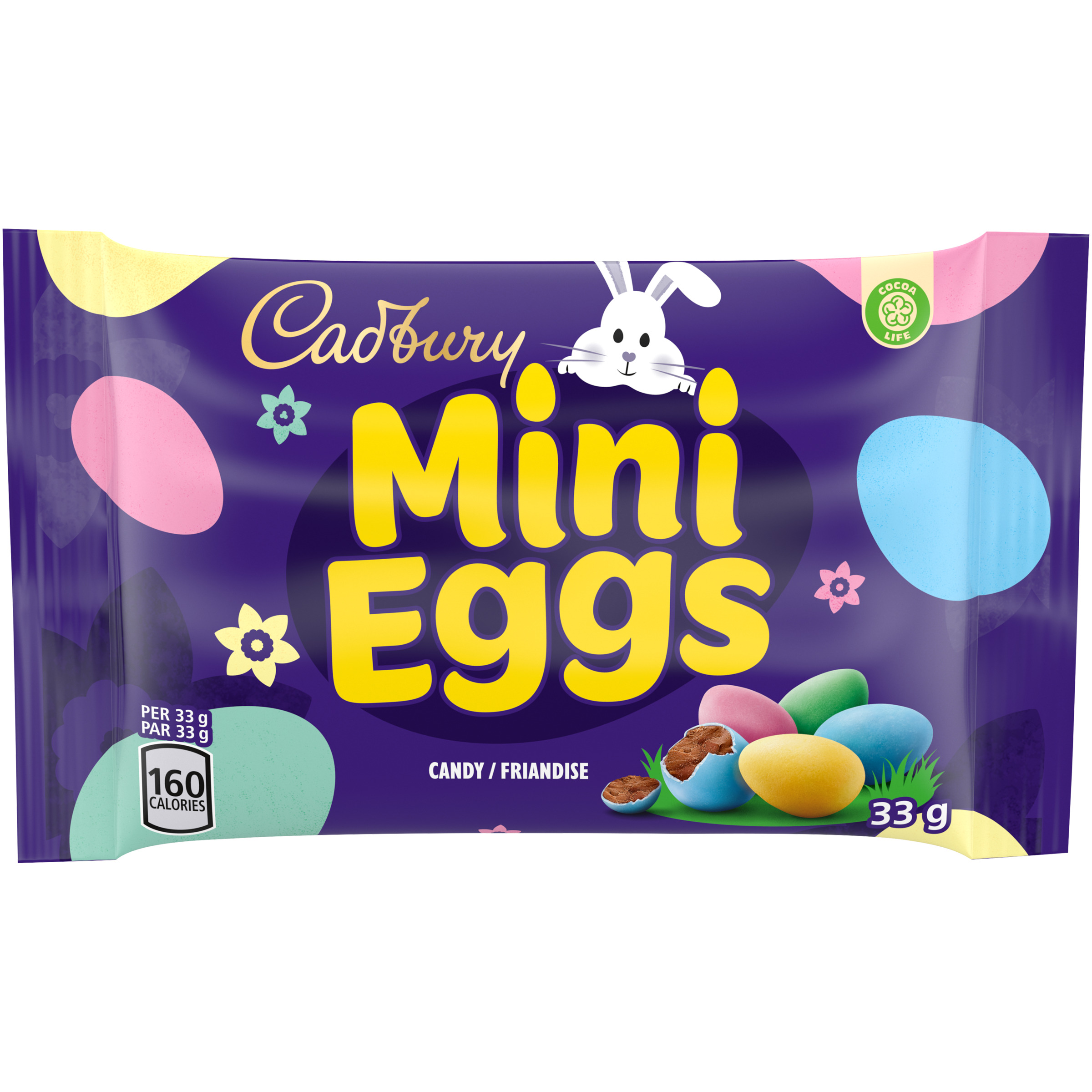 Cadbury Mini Eggs Assorted Chocolate 33 G