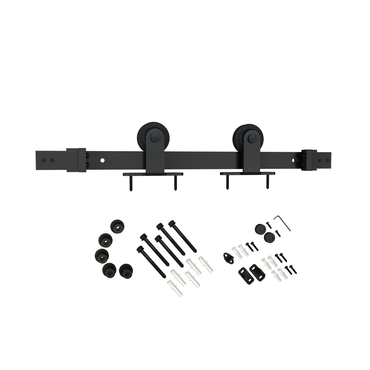 Sliding Barn Door Hardware - 6'6" Top Mount