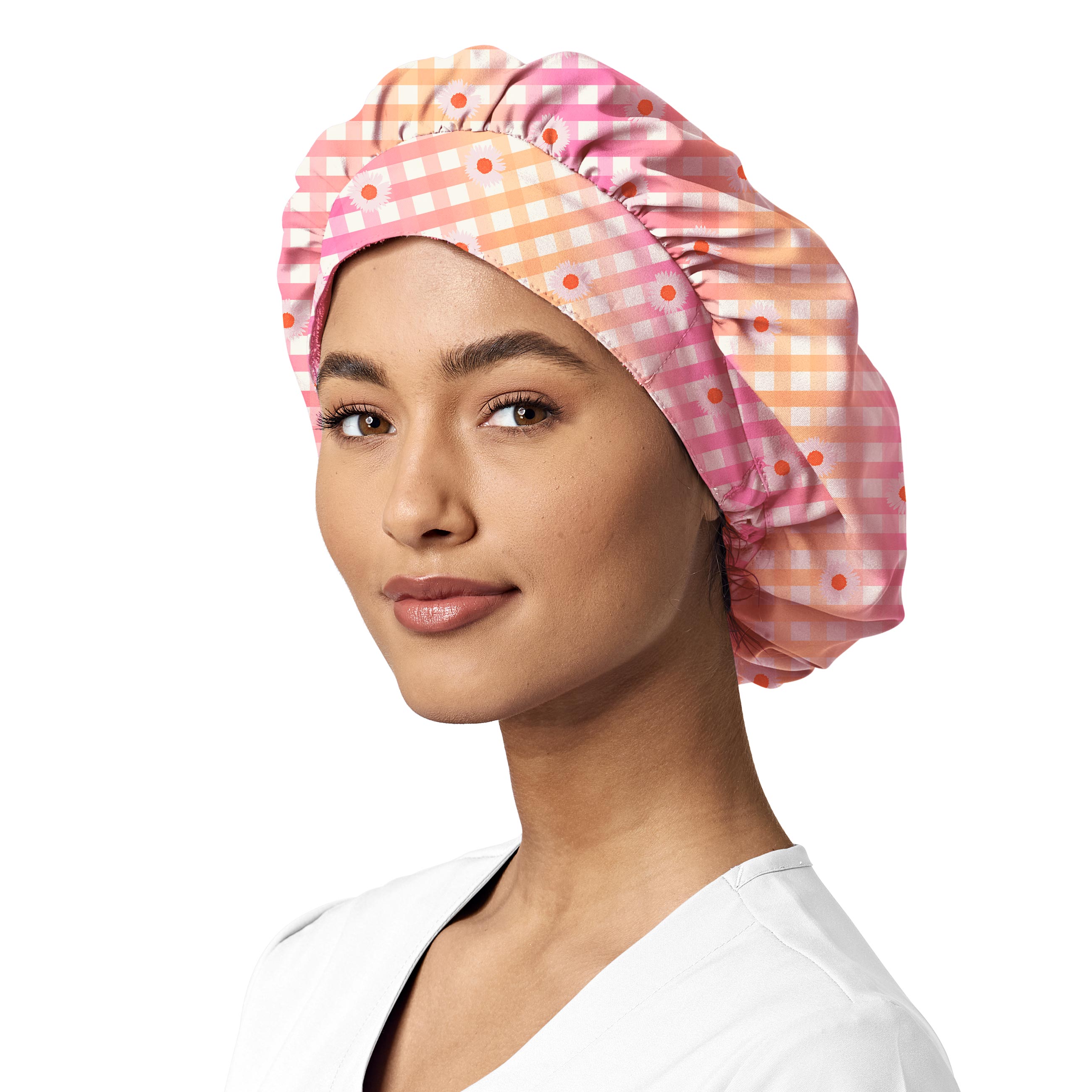 Zoe+Chloe Print Bouffant Scrub Cap-Zoe&#43;Chloe