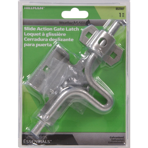 Hardware Essentials Slide Action Gate Latch Galvanized