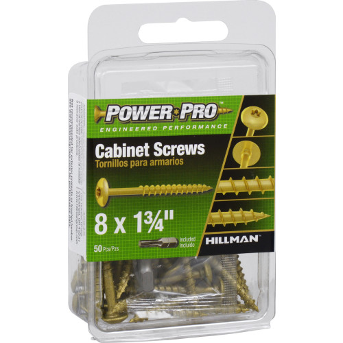 Power Pro Truss Head Star Drive Screws (8 x 13/4") 50 pc