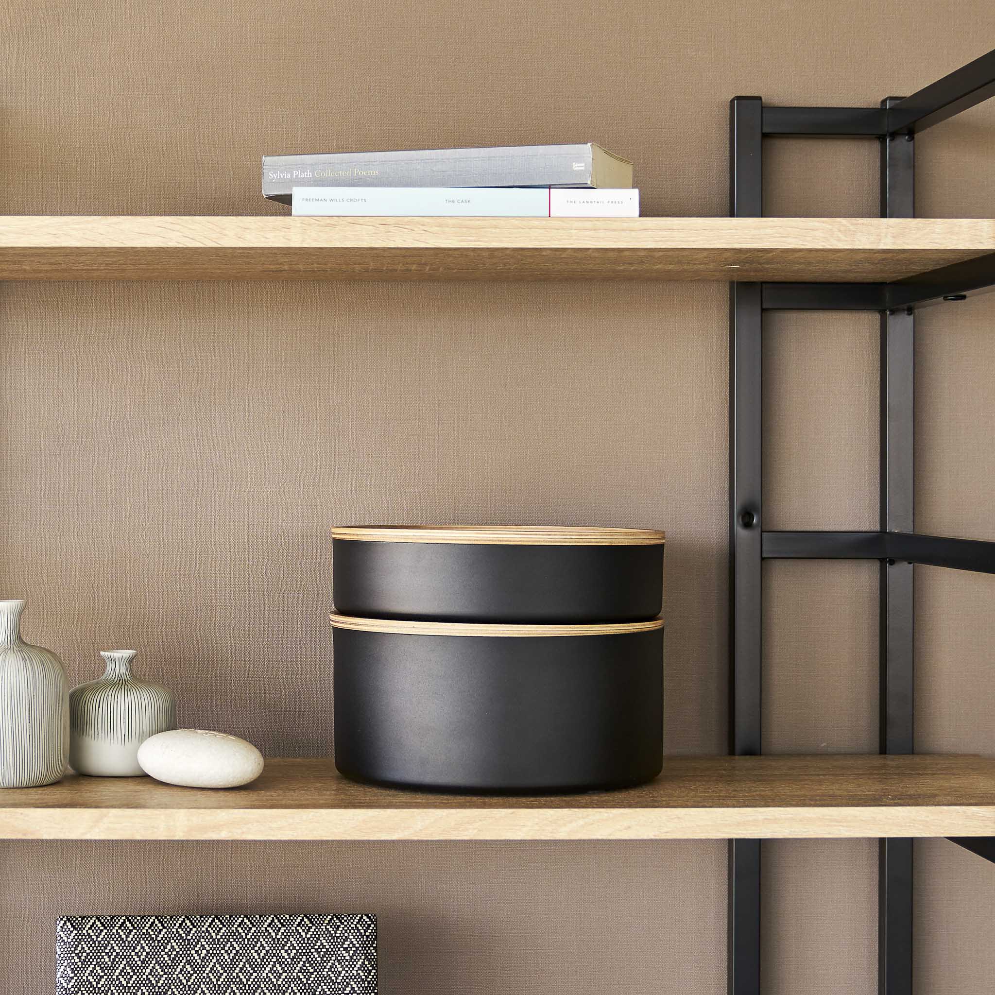 Storage Box Round Deep : Stackable