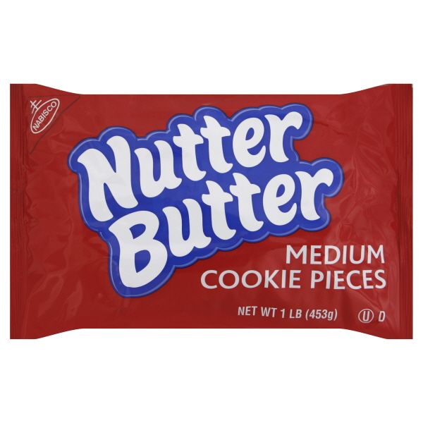 NUTTER BUTTER Cookie Pieces 12/1 LB