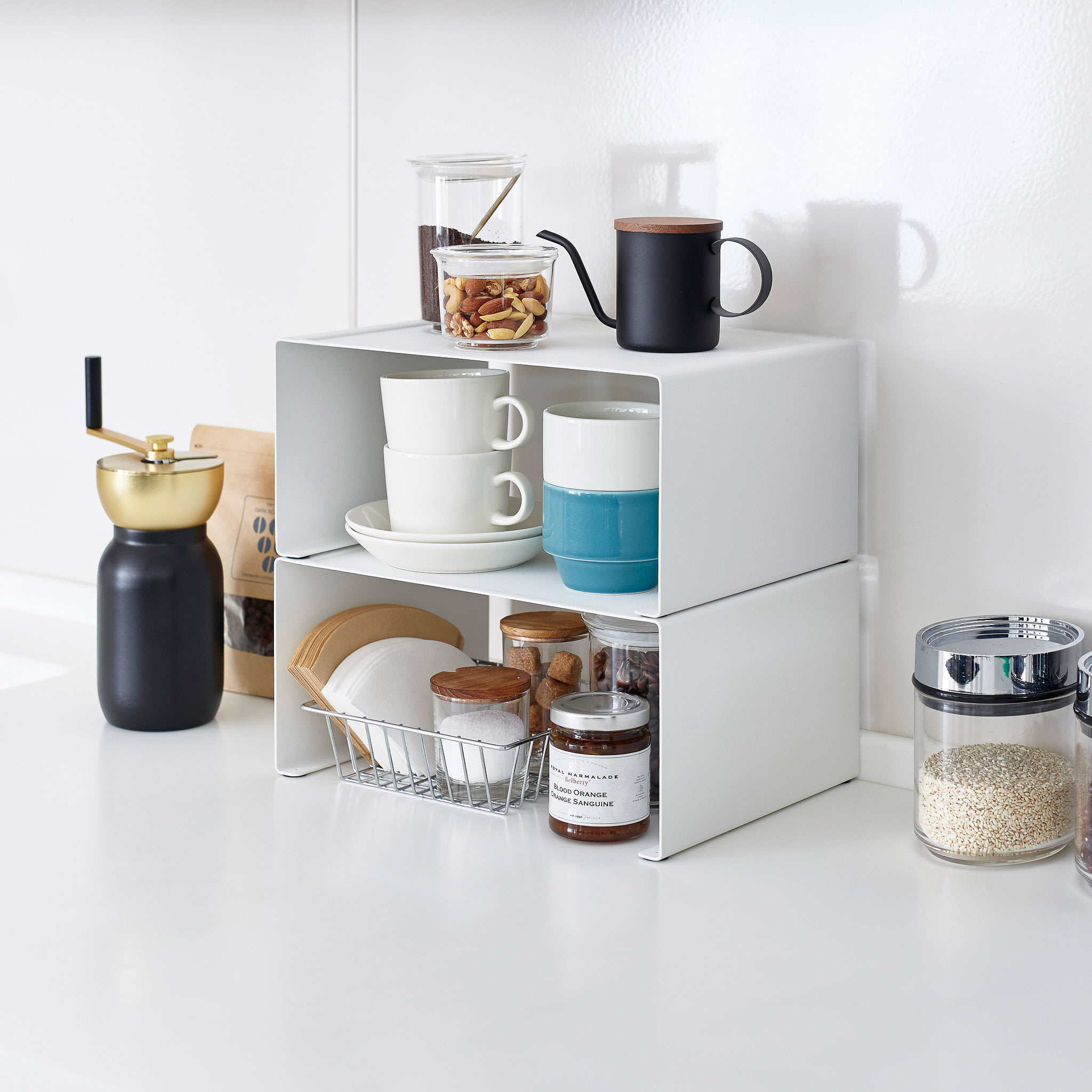 Stackable Kitchen Rack : Practical Stackability