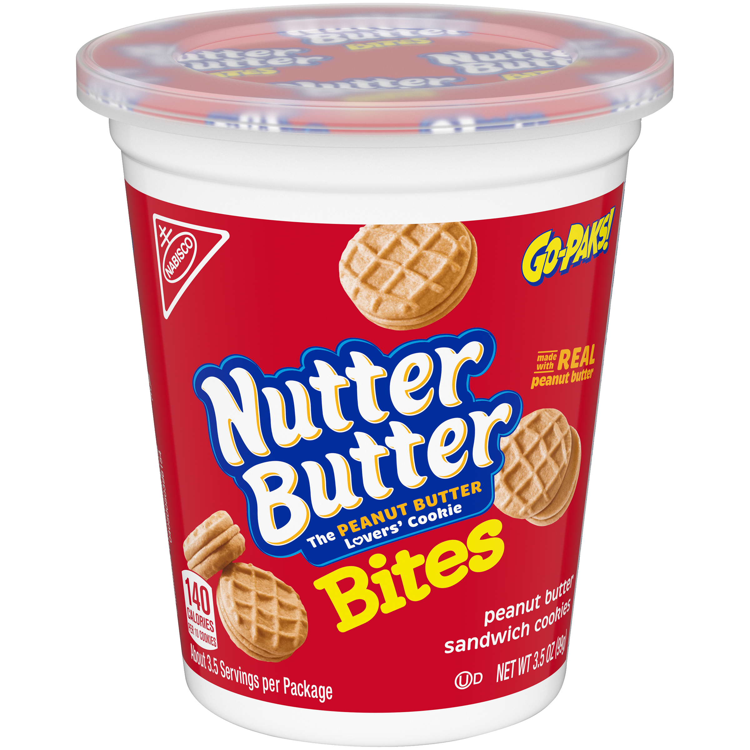 NUTTER BUTTER Bites Mini Peanut Butter Sandwich Cookies
