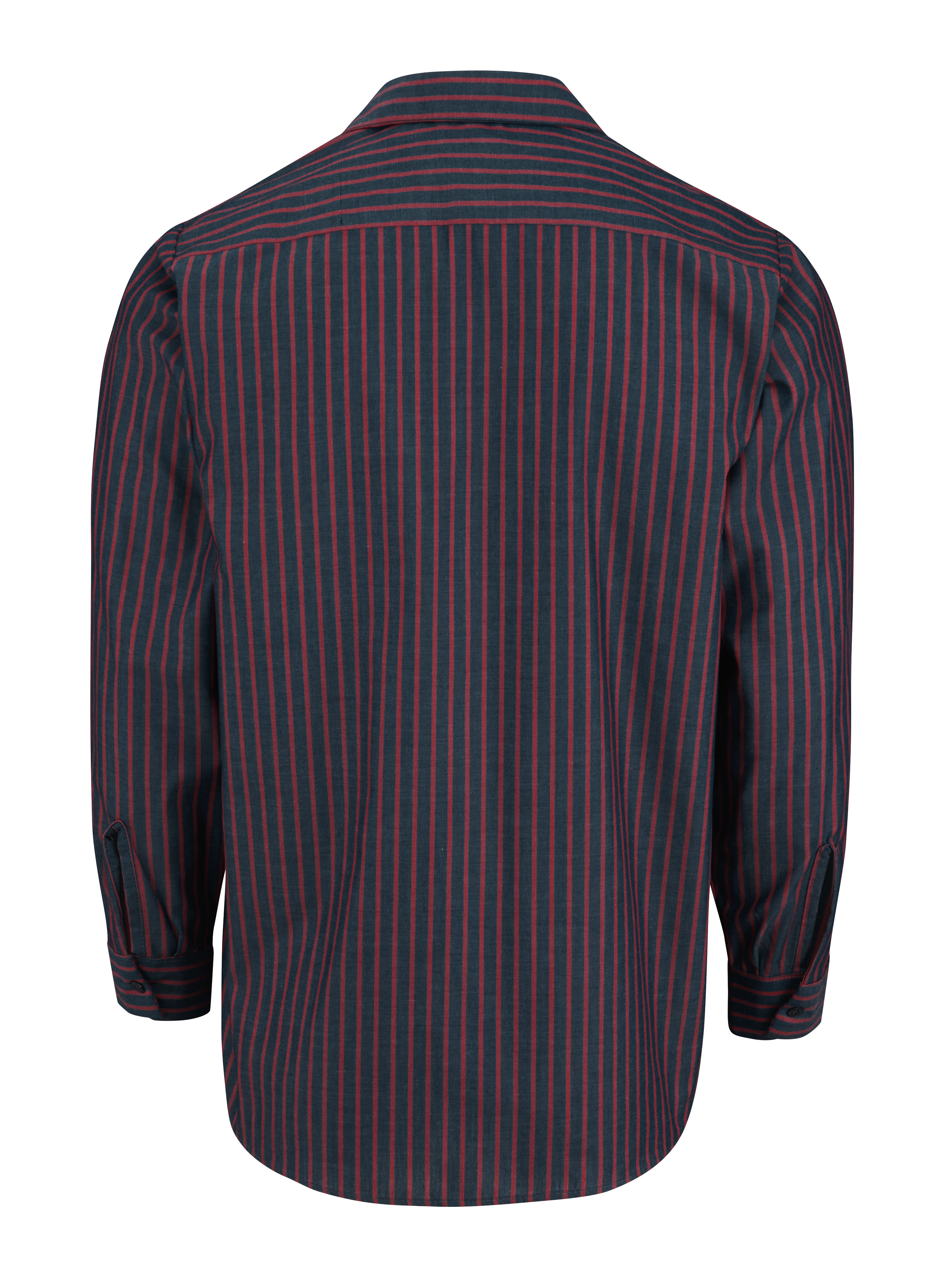 Picture of Red Kap® SP14-STRIPE Men's Long Sleeve Industrial Stripe Work Shirt