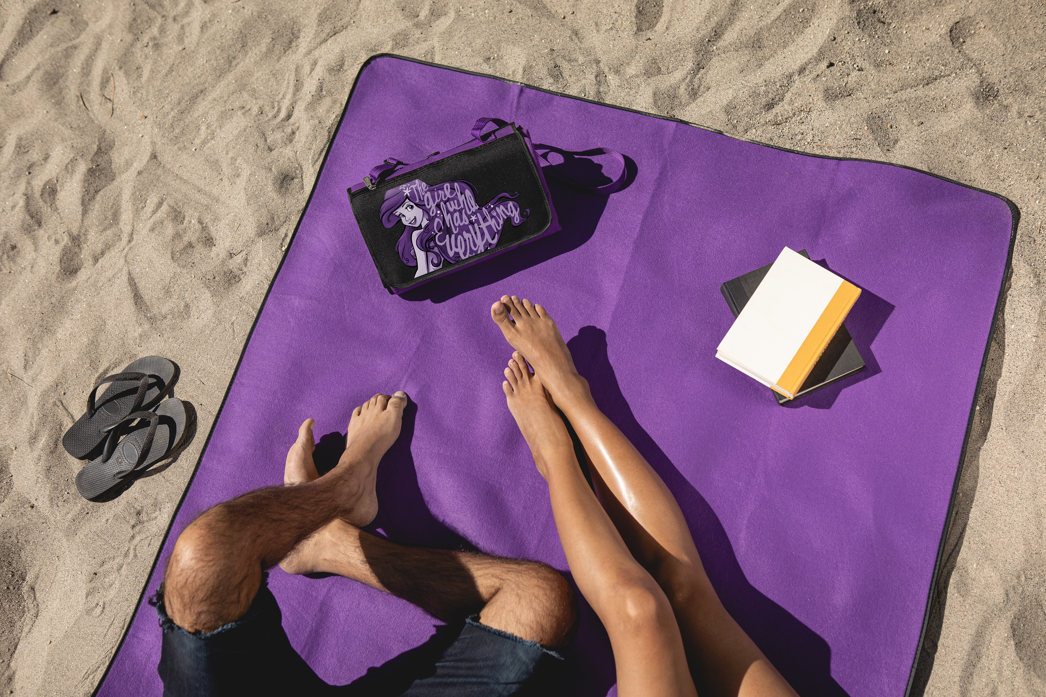 Little Mermaid - Blanket Tote Outdoor Picnic Blanket