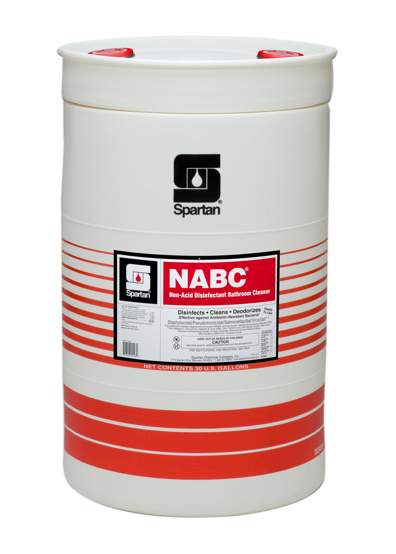 Spartan Chemical Company NABC, 30 GAL DRUM