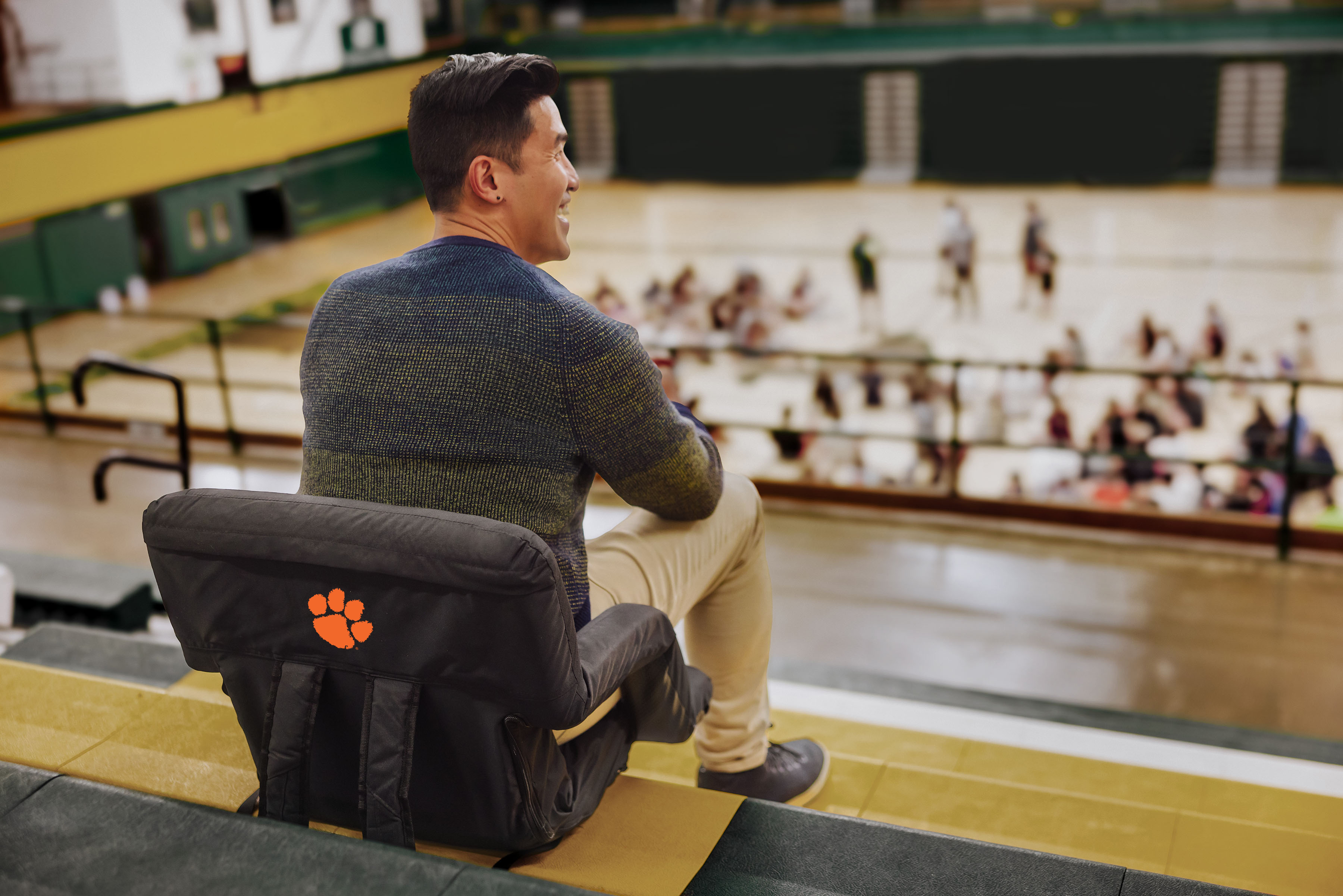 Clemson Tigers - Ventura Portable Reclining Stadium Seat
