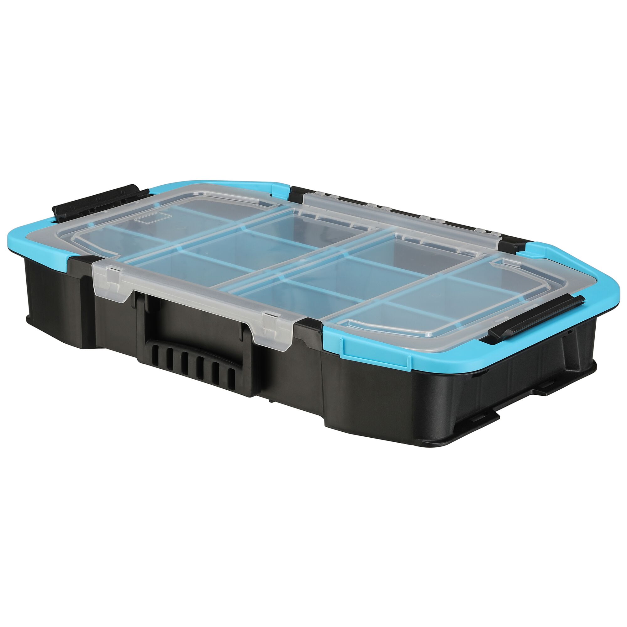 19” Stackable Storage Organizer with clear lid