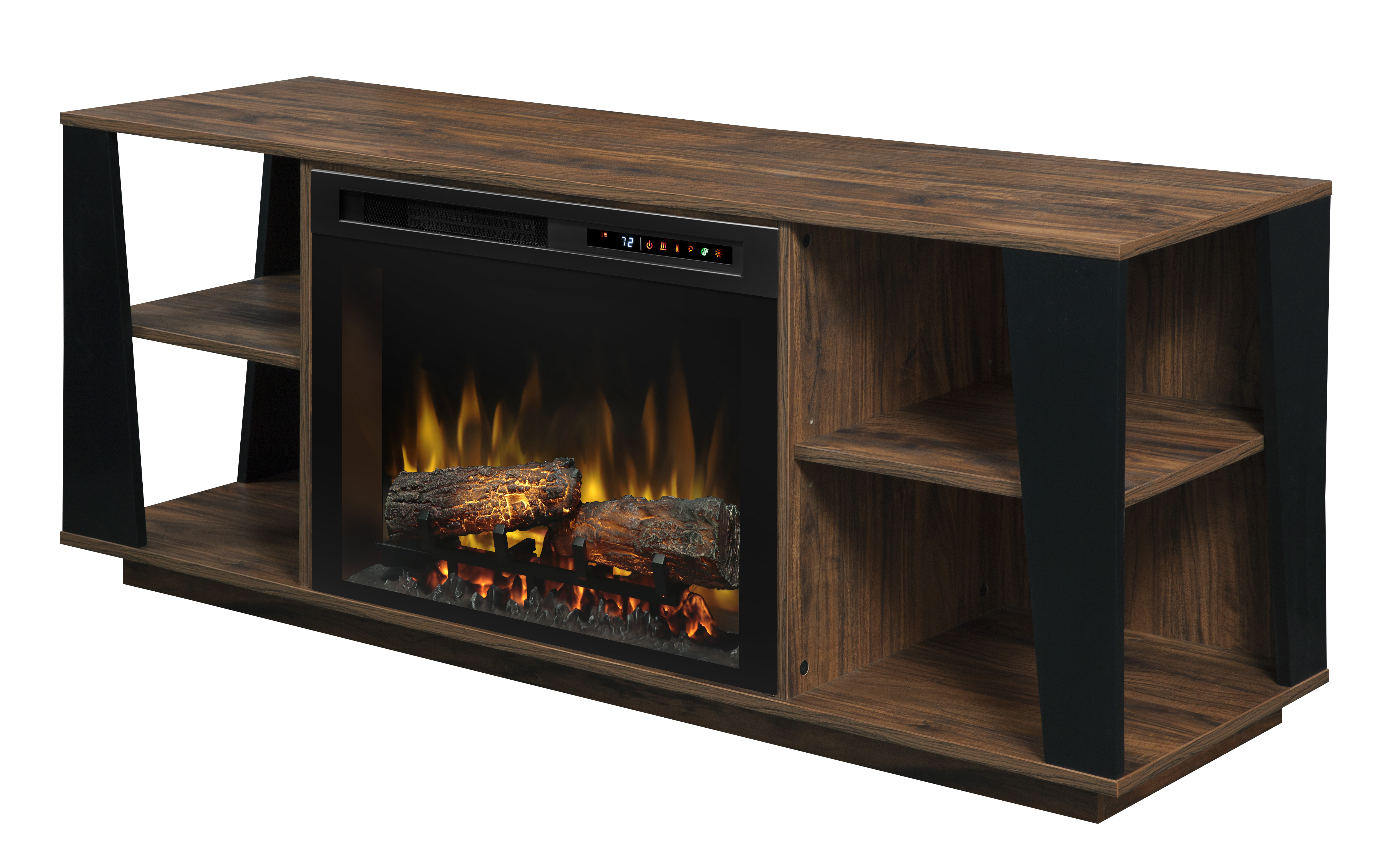 Dimplex Arlo Media Console Electric Fireplace With Logs Glen Dimplex Americas