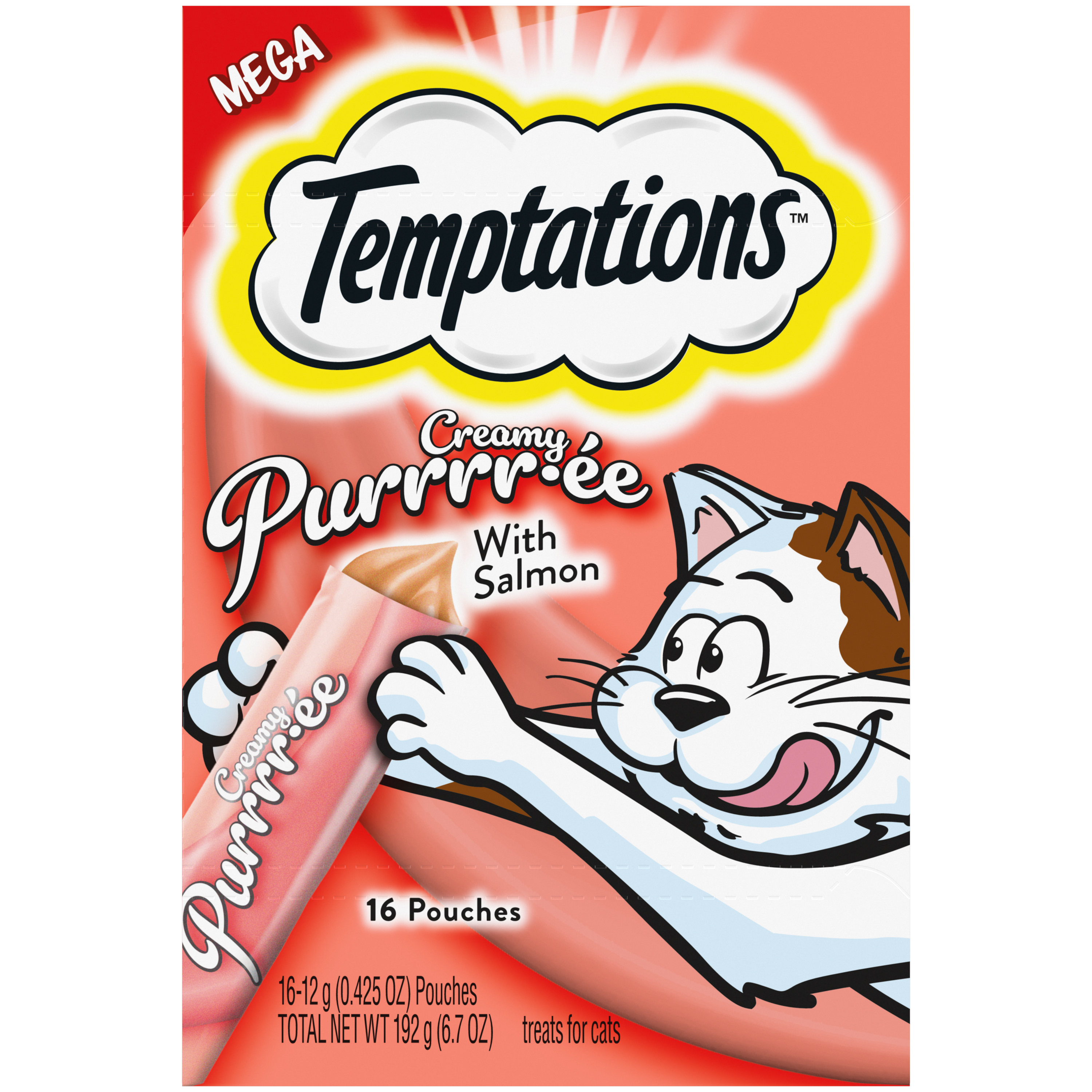 5/6.7 oz. Whiskas Temptations Creamy Salmon Purree - Health/First Aid