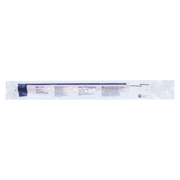 Each- Robinson Red Rubber 18Fr Catheter Sterile