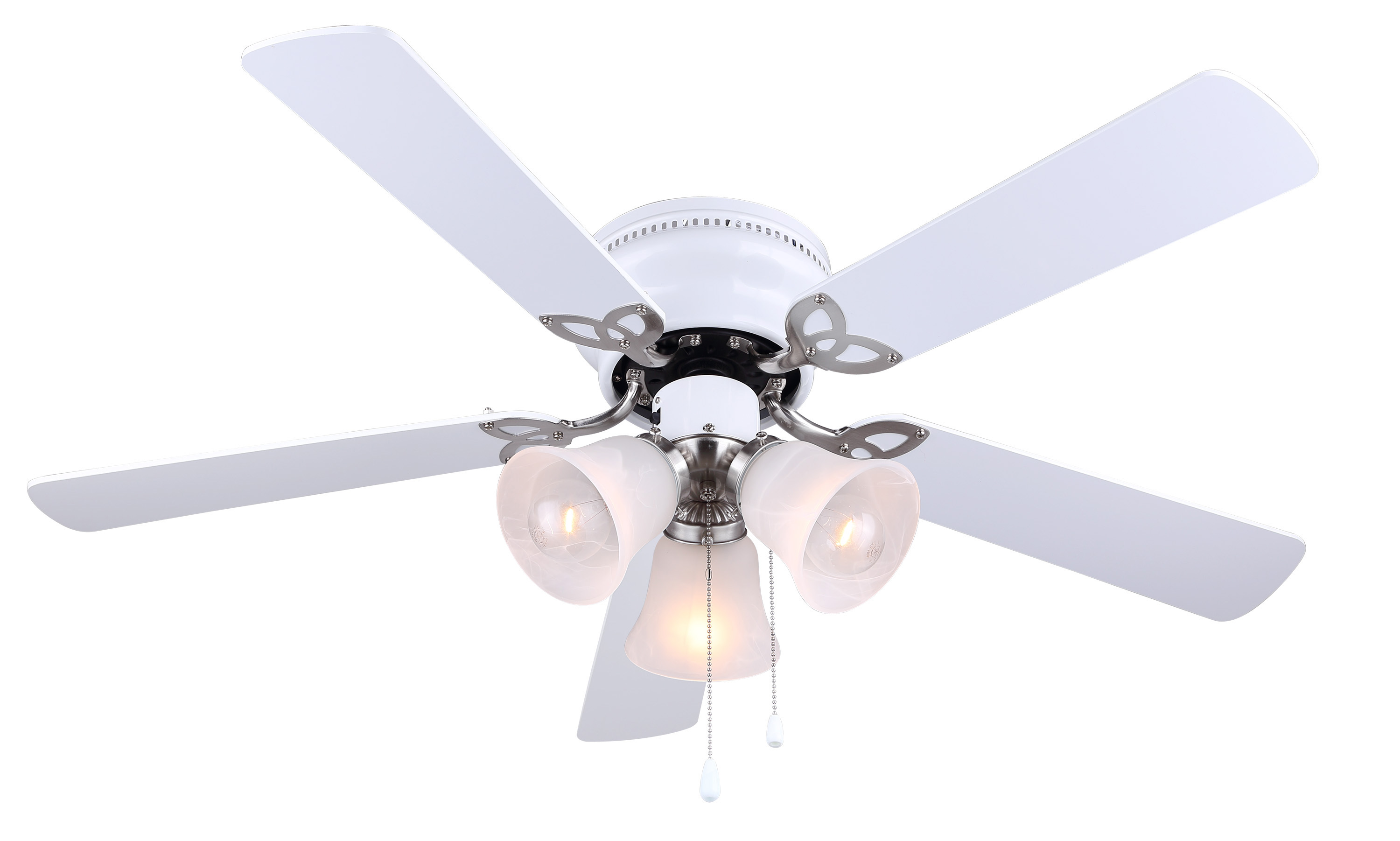 MARIA 42" WHITE BLADE CEILING FAN