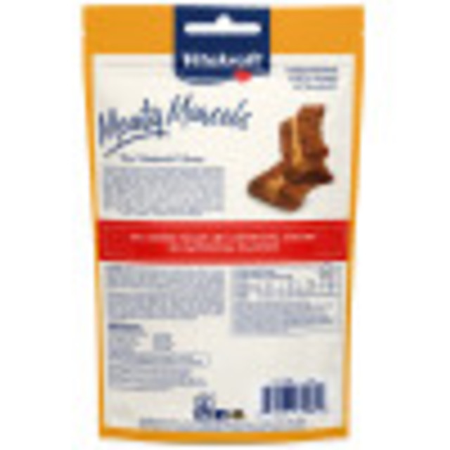 Back-Image showing Meaty Morsels Chicken Recipe with Beef & Carrots
