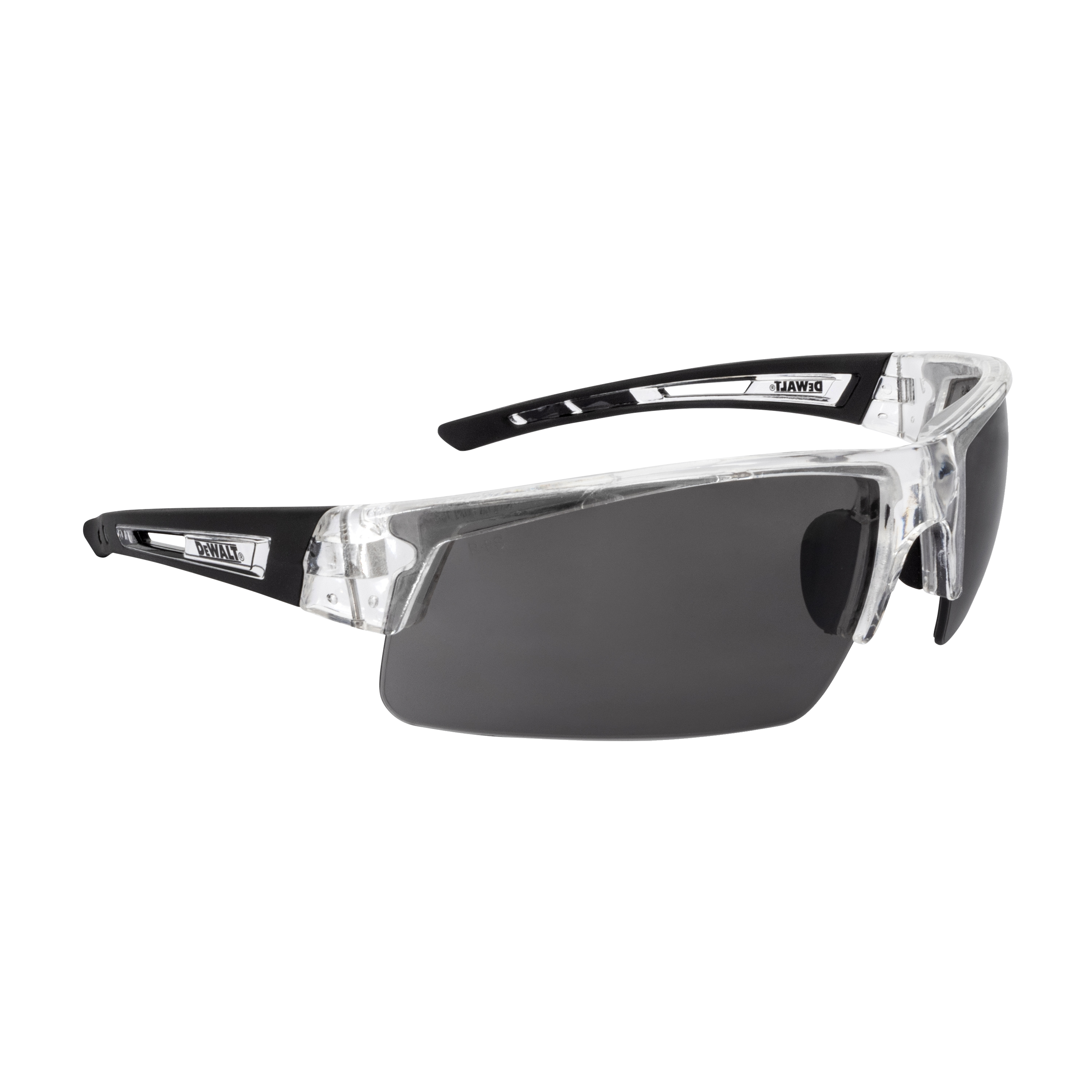 DPG100 Crosscut Protective Eyewear - Translucent Frame, Smoke Lens