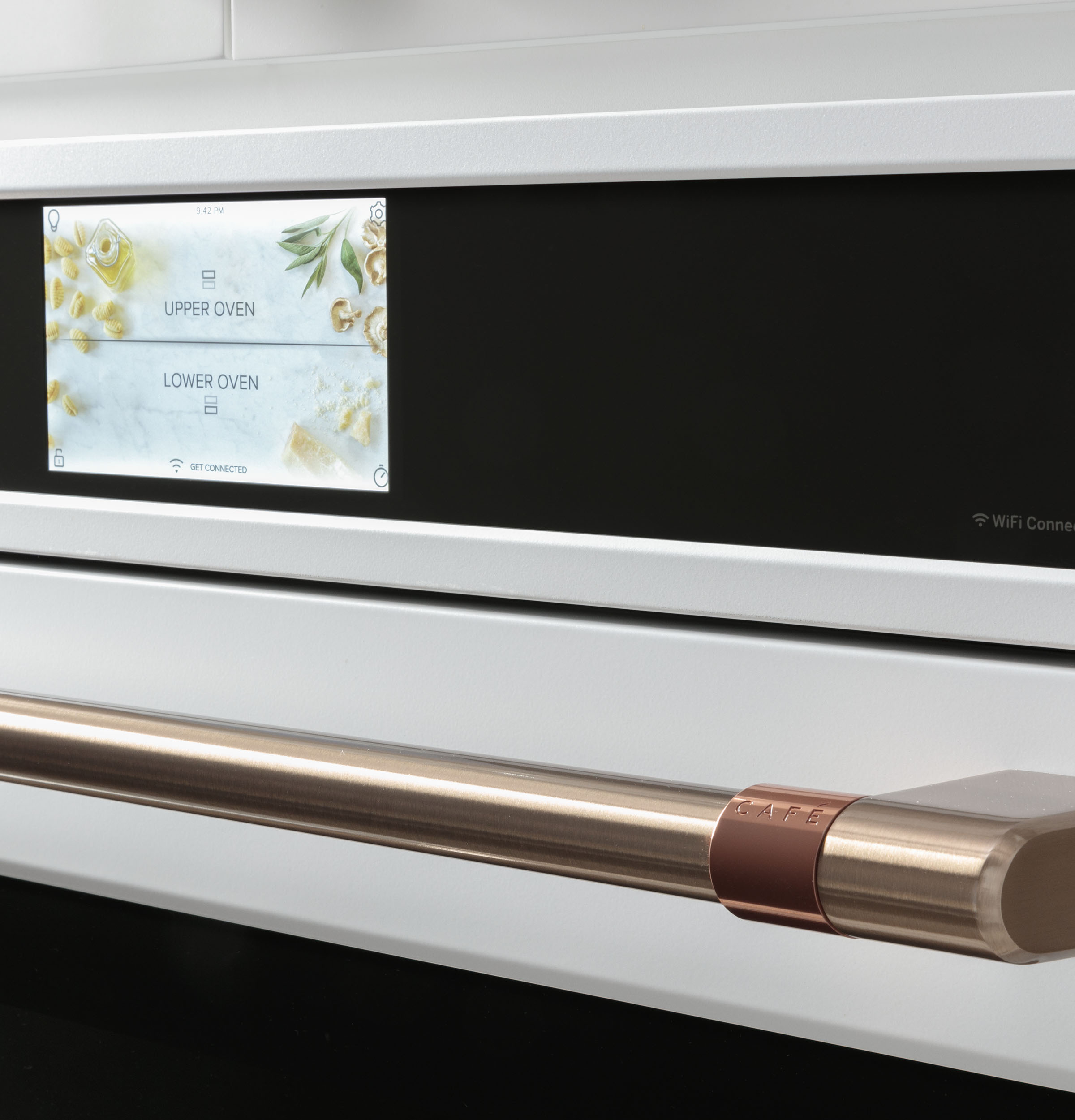 30" Width — Dbl Elec — Slf & Stm Cln — Conv (Both) — 7" Full-Clr Tch LCD Scrn — 4x Roller Rck, Meat Prb — Prec Ckg, Hot-Air Fry, Stm-Assist — Connectable via built-in WiFi — Est Drop Date = JUN-26 view 6